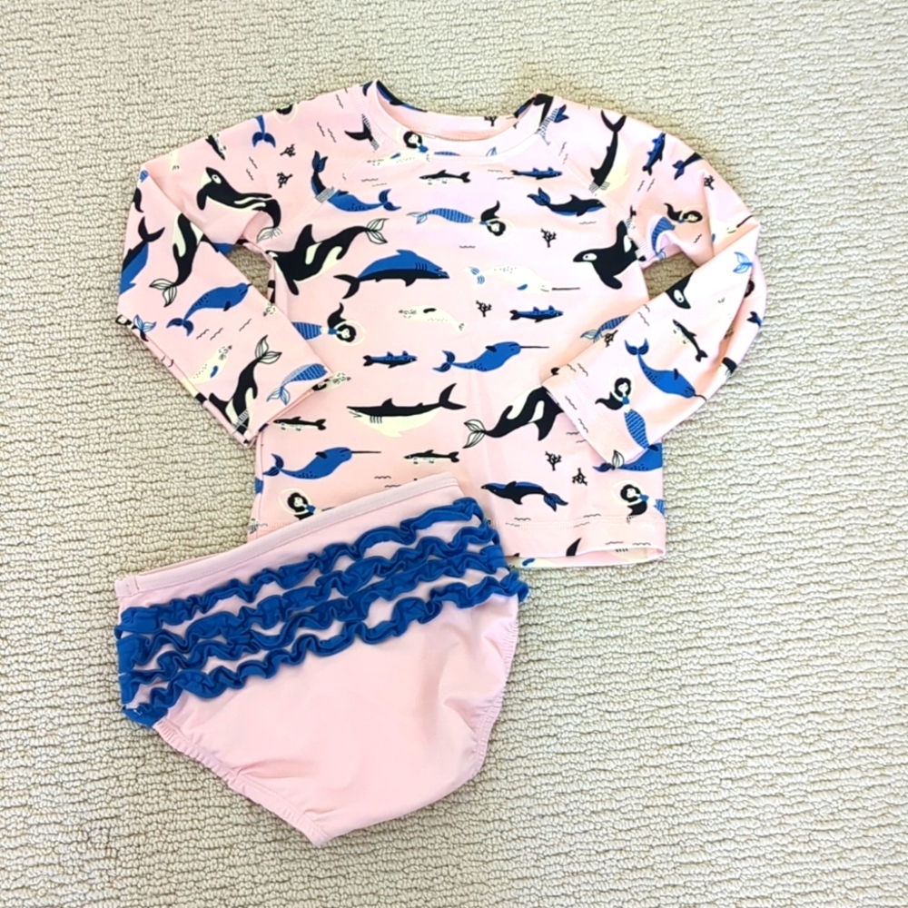NWOT 3T Hanna Andersson Sea Creature Swimsuit